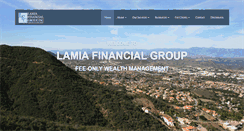 Desktop Screenshot of lamiafinancial.com
